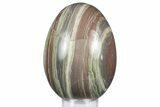 Colorful Polished Rojo Verde Marble Egg - Arizona #356477-1